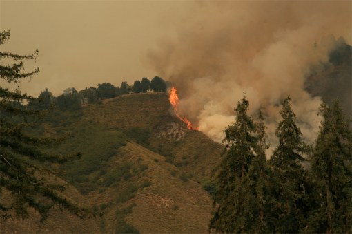 Big Sur fire 2008